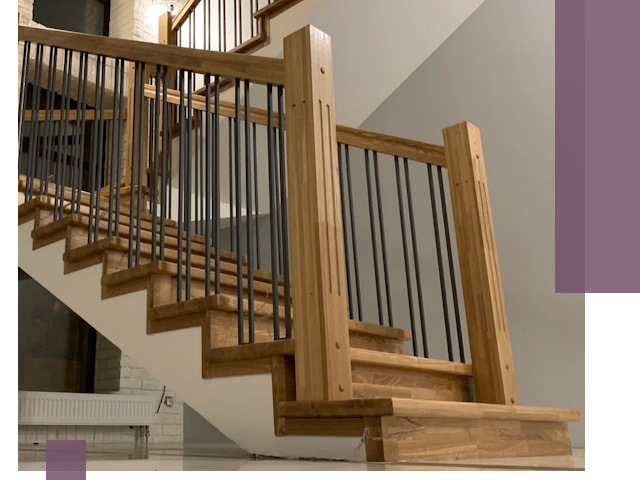 Реставрация деревянных и металлических лестниц в Липецке