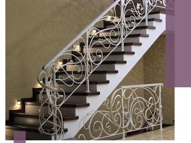 Кованые лестницы под ключ в Липецке — изготовление и монтаж