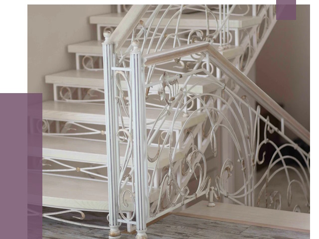 Изготовление кованых лестниц на заказ в Липецке от 88349 руб. | ПРОЛЁТ-Лпц