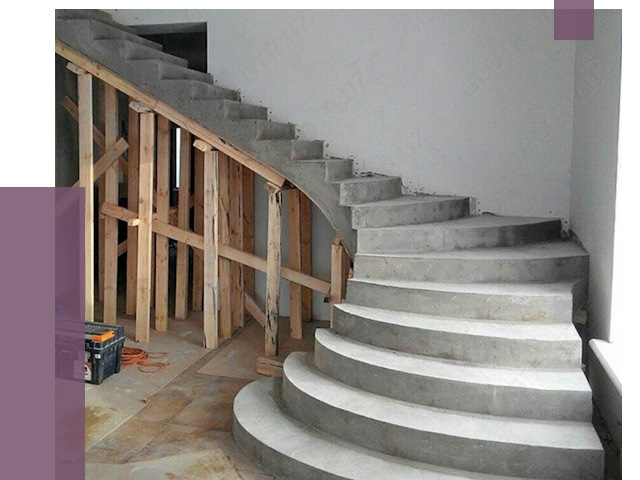 Изготовление бетонных лестниц под ключ в Липецке от 20268 руб. | ПРОЛЁТ-Лпц