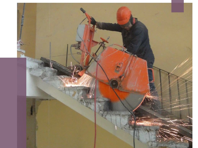 Демонтаж бетонных лестниц в Липецке от 4677 руб. за м2 | ПРОЛЁТ-Лпц