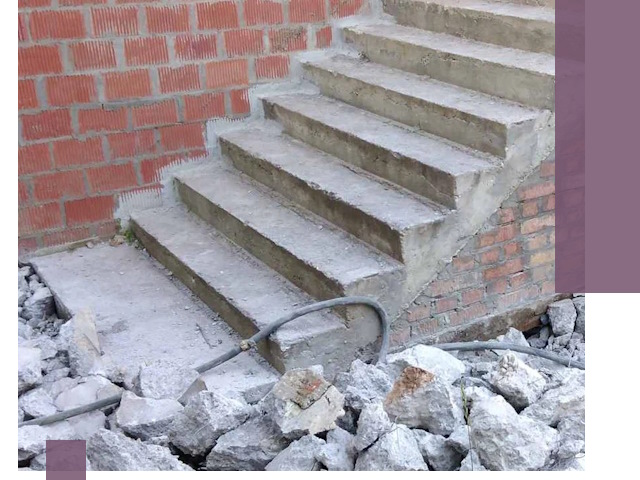 Демонтаж бетонных лестниц в Липецке: быстро и безопасно