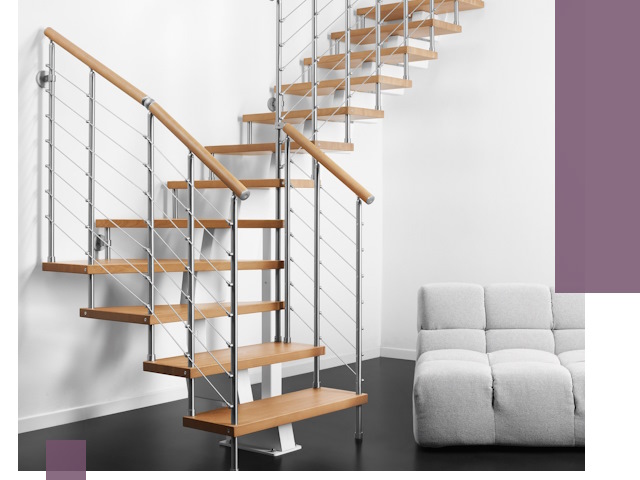 Модульные лестницы под ключ в Липецке — монтаж и изготовление