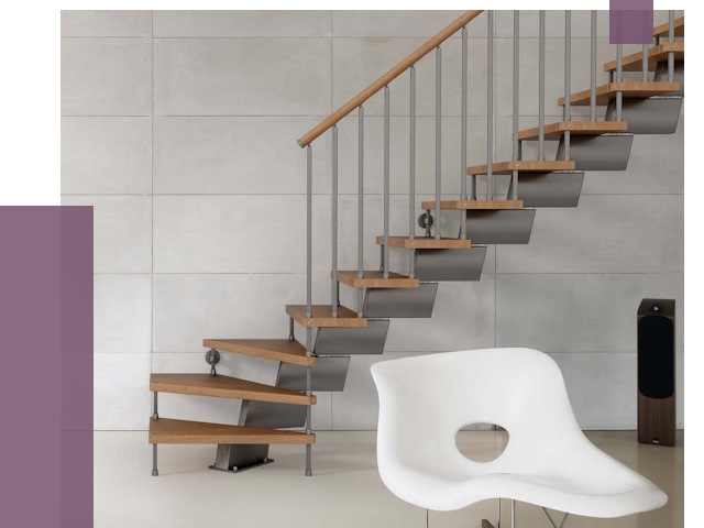 Монтаж модульных лестниц в Липецке от 6444 руб. 