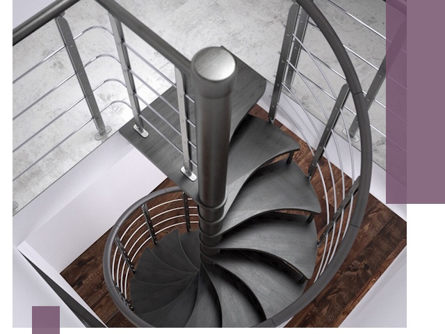 Демонтаж винтовых лестниц в Липецке — быстро и безопасно