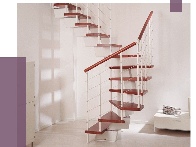 Изготовление лестниц на больцах в Липецке от 9874 руб. | ПРОЛЁТ-Лпц
