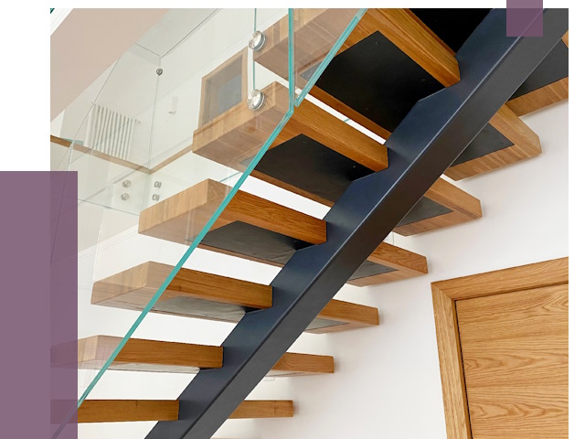 Лестницы на монокосоуре в Липецке от 19229 руб. под ключ | ПРОЛЁТ-Лпц