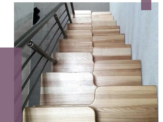 Лестницы гусиный шаг в Липецке от 13252 руб. под ключ | ПРОЛЁТ-Лпц