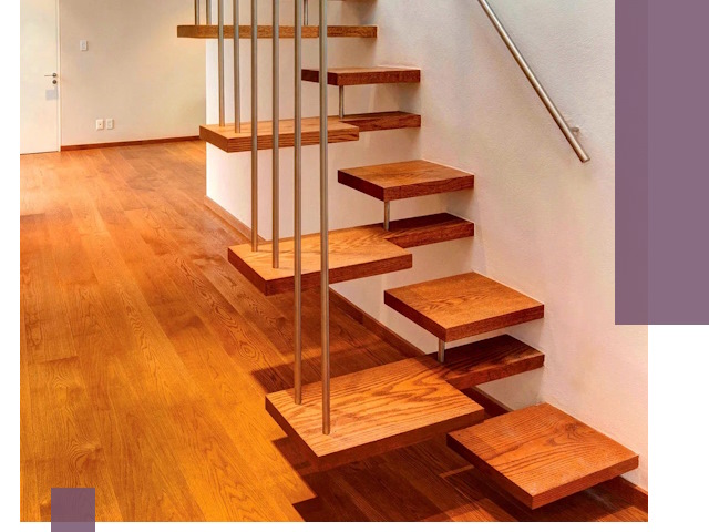 Лестницы «гусиный шаг» на заказ в Липецке для узких пространств