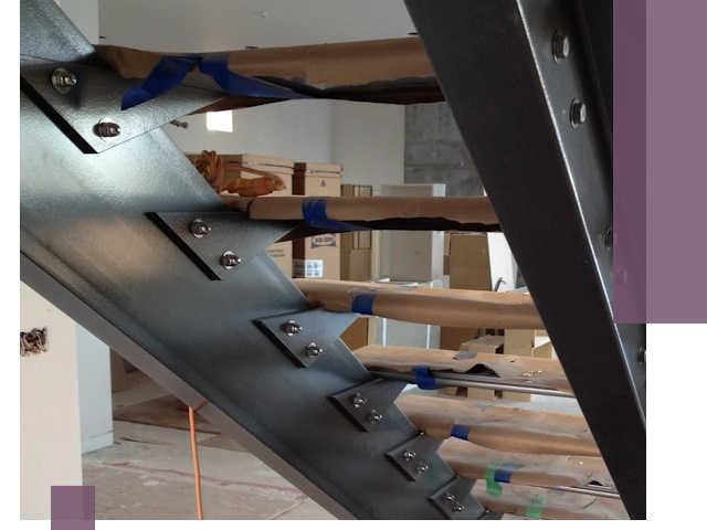 Усиление лестничных конструкций и усиление опор в Липецке