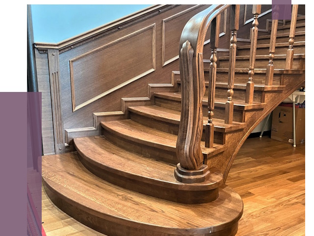 Дубовые лестницы под ключ в Липецке от 179297 руб. — ПРОЛЁТ-Лпц