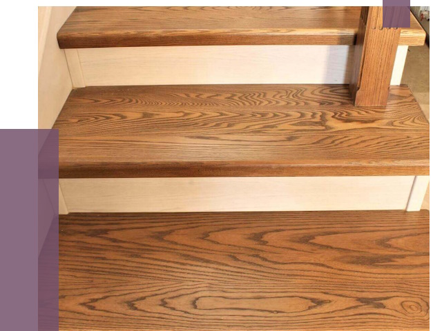 Буковые лестницы под ключ в Липецке от 12733 руб.