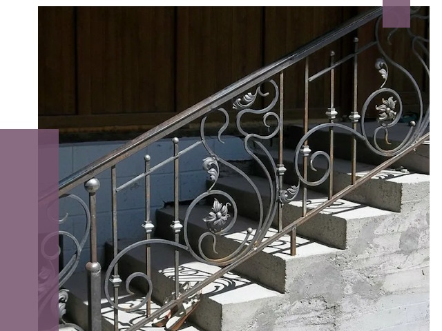 Кованые перила в Липецке от 8835 руб. под ключ — качество от ПРОЛЁТ-Лпц