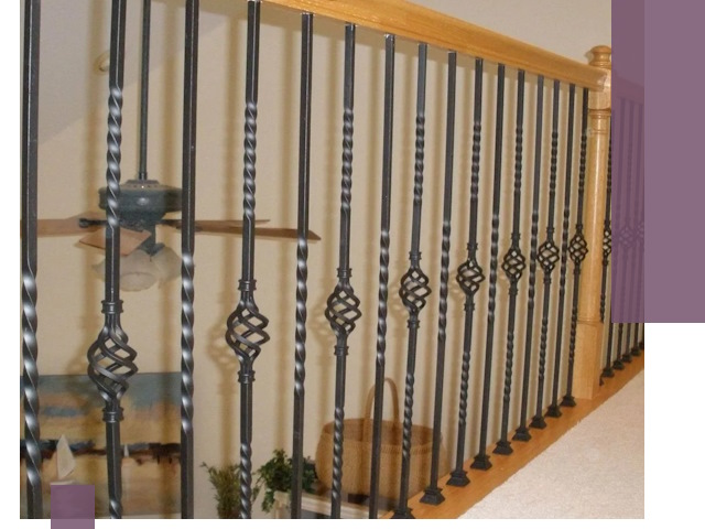 Изготовление и монтаж кованных перил в Липецке под ключ