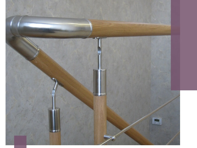 Комбинированные перила на заказ в Липецке — монтаж и производство