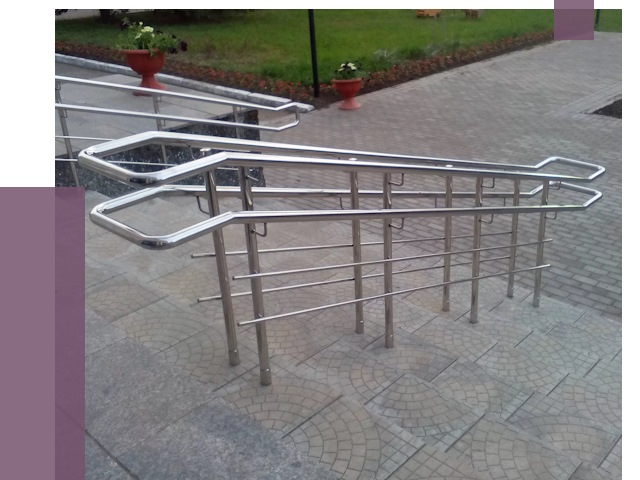 Перила для инвалидов в Липецке от 7712 руб. под ключ | ПРОЛЁТ-Лпц