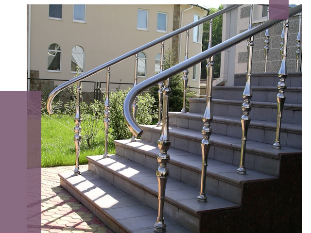 Перила для крыльца в Липецке от 10914 руб. — монтаж ПРОЛЁТ-Лпц