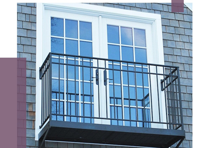 Французские балконы в Липецке от 7536 руб. за м2