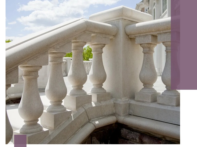 Балюстрады из металла и камня под ключ в Липецке