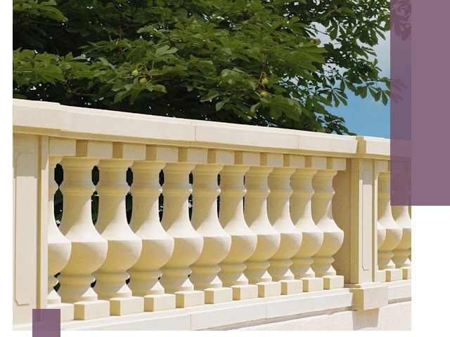 Установка балюстрады в Липецке: изготовление и монтаж под ключ