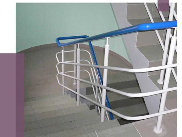 Перила в подъезде в Липецке — установка и замена от 7536 руб. | ПРОЛЁТ-Лпц