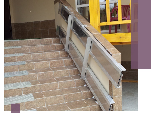 Откидные пандусы под ключ в Липецке — монтаж и демонтаж