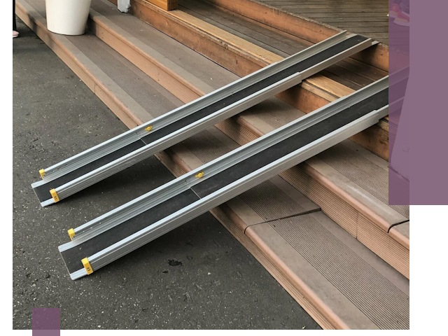 Телескопические пандусы под ключ в Липецке — изготовление и монтаж