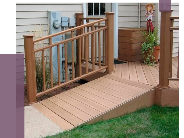 Пандус на крыльцо в Липецке под ключ от 7899 руб.