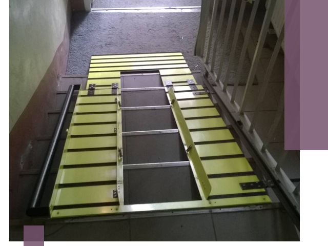 Профессиональный монтаж пандуса в подъезд в Липецке