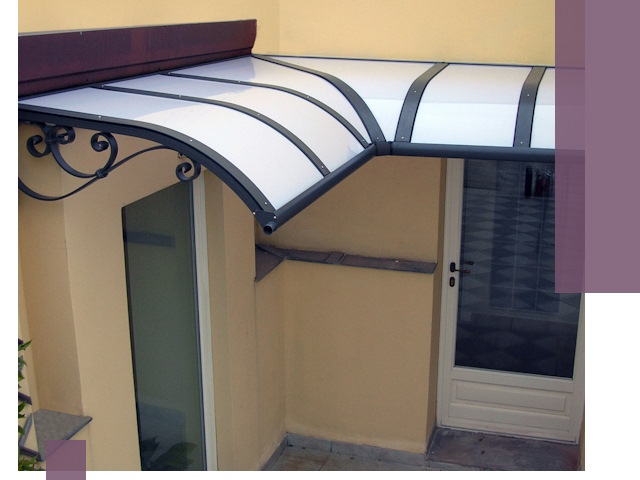 Монтаж козырьков любой сложности в Липецке под ключ