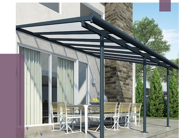 Навесы пристенные в Липецке от 9251 руб. — монтаж и установка | ПРОЛЁТ-Лпц