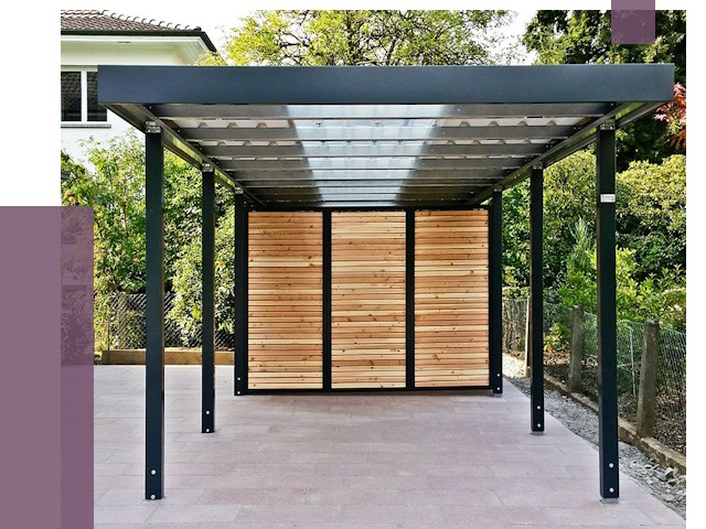 Отдельно стоящие навесы во дворе в Липецке от 81593 руб. | ПРОЛЁТ-Лпц