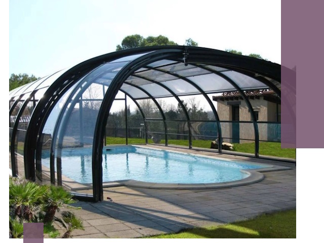 Навесы для бассейна в Липецке: изготовление и монтаж под ключ