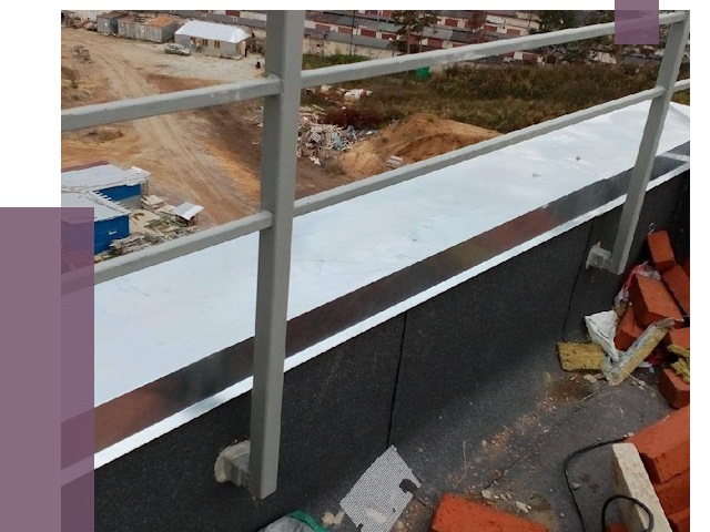 Монтаж парапетов в Липецке от 4365 руб.  | ПРОЛЁТ-Лпц