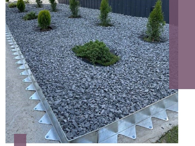 Оцинкованные металлические бордюры под заказ в Липецке