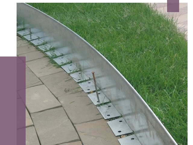 Металлические бордюры для тротуаров в Липецке от 8835 руб.