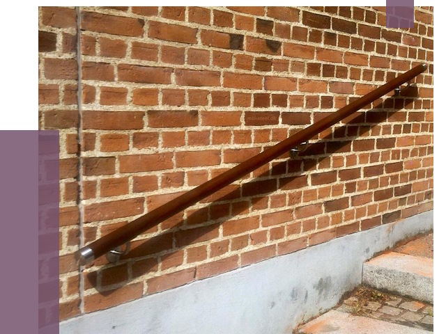 Изготовление пристенных поручней в Липецке от 4521 руб. — ПРОЛЁТ-Лпц