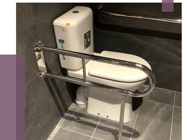 Поручни для санузлов в Липецке от 4365 руб. | ПРОЛЁТ-Лпц